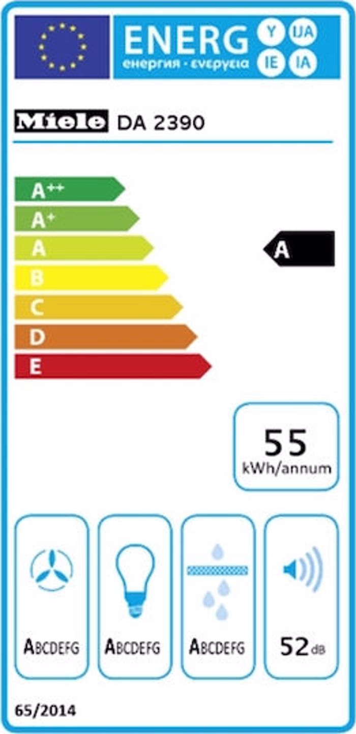 Mixanismos Aporrofisis Miele DA 2390 Inox 90 cm A